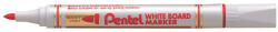 Pentel Táblamarker, 4, 2 mm, kúpos hegy, piros (PENMW85BE)