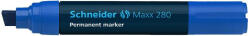 Schneider Alkoholos marker, 4-12 mm, vágott "Maxx 280", kék