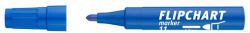 ICO Flipchart marker, 1-3 mm, kúpos "Artip 11", kék