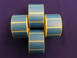  Etikett, thermo, 25x45 mm, 1000 etikett/tekercs, kék (ISCT2545K) - officepantry
