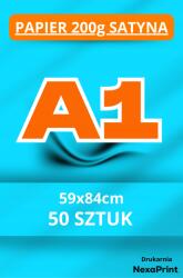  Poszterek Poszter Nyomtatás Full Color 200G Szatén Papír A1 50 Darab 59x84 84x59