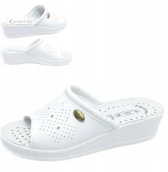 Sanital Flex Női egészségügyi flip-flop papucs 39-es profilozott Sanital Bőr (SANITAL FLEX 698/I WHITE)