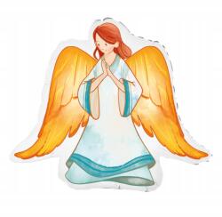 PartyPal Fólia Lufi Angyal Kislány 70CM Keresztelőre