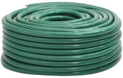 vidaXL Градински маркуч зелен 1" 100 м PVC (154392)