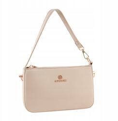 Betlewski Női kézitáska két pánttal Ökobőr Miley Betlewski Bézs (BTJ-05 BEZ)