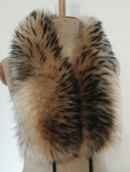  Kapucnis szegély gallér sál szőrme jenota