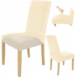 Ubieramy-meble Székhuzat Ekrü Velúr Rugalmas Univerzális Vastag Huzat (21WR)
