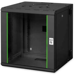 ASSMANN Cabinet metalic Digitus Dulap rack montat pe perete, Digitus, Negru (DN-19 12-U-3-SW)