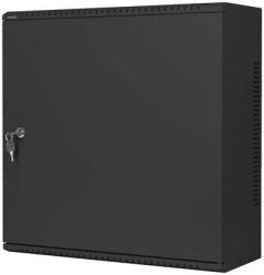 Lanberg Cabinet metalic LANBERG Cabinet metalic, Lanberg 19", 6U+3U, niskoprofilat, negru, 540x200mm (WAF1-5203-06-00B)