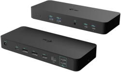 i-tec Docking Station I-TEC Statie de andocare, I-tec, C31INTGTRI4KDOCPD, USB 3.2 Gen 1 Type-C, 100 W, 10 Gbit/s, negru, 206x27, 9x85, 3mm (C31INTGTRI4KDOCPD)