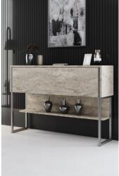 AGK Komód luxe - travertine, silver (618BLY1412)