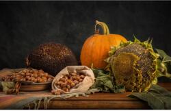 MÉDIA Öntapadó és mosható falfestmény Rusztikus elrendezés, 350 x 250 cm (FOTOTAP7200)