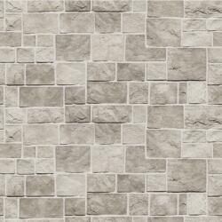 MÉDIA Öntapadós tapéta Szürke téglalap alakú kőfal, 250 x 200 cm (FOTOTAP14083)