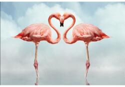 Blueback MAT Tapéta Szerelem és flamingó, 300 x 200 cm (BBIMG3422)