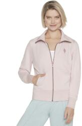 Skechers Női kapucnis pulóver, Skechers The Hoodless Hoodie Diamond Jacket W3JA262-LPK, rózsaszín, L (W3JA262-LPK_L)