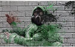 MÉDIA Öntapadó és mosható falfestmény Graffiti maszkkal, 400 x 250 cm (FOTOTAP8399)