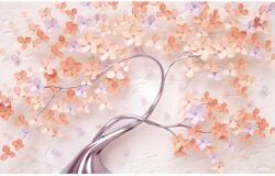 Blueback MAT Fotótapéta Fa krémszínű virágokkal, absztrakt, 350 x 250 cm (BBIMG6508)