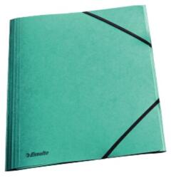 Esselte Rainbow gumis mappa, karton, A4, zöld (ES26596)