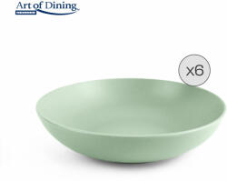 Heinner Set 6 Farfurii Adanci Ceramica 20 Cm, Yvonne, Art Of Dining By Heinner (HR-WDF-Y20A6)