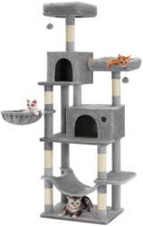 FEANDREA PCT196W01 macskatorony plüss szürke 199 cm magas (EUZ-PCT196W01V2)