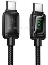 hoco. U146 adatkábel Type-C - Type-C, 120cm, FEKETE (HOCO_U146_C_C_B) (HOCO_U146_C_C_B)