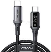 JOYROOM STARTALK adatkábel Type-C - Type-C, 120cm, FEKETE (JOYROOM_S-A60_C-C_100W_1.2M_BLACK) (JOYROOM_S-A60_C-C_100W_1.2M_BLACK)