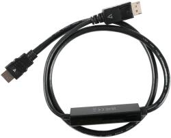 V7 DisplayPort 1.4 HDMI 2.1 Átalakító Fekete 2m V7DP14HDMI21-2M-BLK (V7DP14HDMI21-2M-BLK)