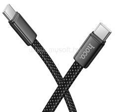 hoco. X125 adatkábel Type-C - Type-C, 100cm, FEKETE (HOCO_X125_C_C_B) (HOCO_X125_C_C_B)