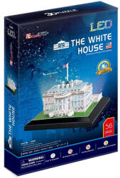 CubicFun L504H - Washington, The White House - 56 db-os 3D puzzle LED világítással (L504H)