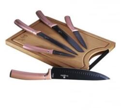 Berlinger Haus Berlinger 6 részes késkészlet bambusz vágódeszkával (BH/2554A) (BH/2554A)