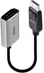 Lindy DisplayPort 1.4 HDMI 2.1 Átalakító Fekete-Szürke 11cm 41094 (41094)