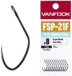 Vanfook Carlig Vanfook FSP-21F Experthook Competition Fine Wire nr. 6 (4949146042962)