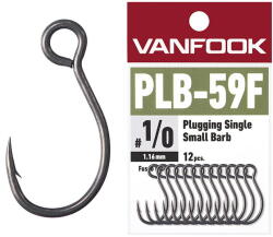 Vanfook Carlig Vanfook PLB-59F Plugging Single Heavy Wire nr. 1 (4949146039146)