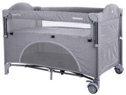 KIKKA BOO Milky Way utazóágy 2 szintes - Grey 2020 Grey 2020