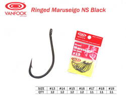 Vanfook Carlig Vanfook Ringed Maruseigo Black nr. 14 (V031881)
