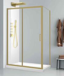 Fluminia Cabina de dus Fluminia, Iris Gold, dreptunghiulara, 120 x 90 cm, auriu periat (S02RE01BG 120X90)