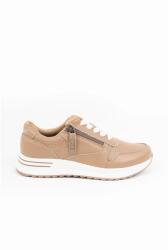 BUDMIL Női sneaker valódi bőr bézs 30030277-002261-3800 (5996408911374)