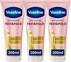 VASELINE Triopack Dewy Radiance 200 ml (3x8721317739330)