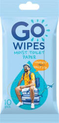 Go Wipes Toalettpapír, nedves, 10 db, GO WIPES Comfort (KHT1543) (KHT1543)