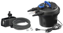 Ubbink Szűrő szett BioPressure II 6000 Plus (szűrő+9 W UVC, + 2300 l/h pumpa) - automataontozorendszer