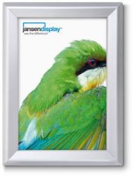 Showdown Displays P32 plakátkeret, hegyes sarkok, ezüst, A3