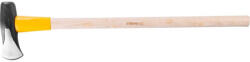 Strend Pro Hasítófejsze, Strend Pro Premium, fekete, sárga illesztés, 2700 g, 90 cm, fa nyél, acél fej