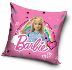 Barbie Barbie: Szivárványos párnahuzat, poliészter - 40 x 40 cm (BARB203027-VEL-PO) - pepita