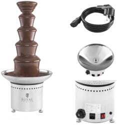  Csokoládé szökőkút 5 szintes, 6 kg, Royal Catering RCCF-65W4