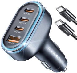 Lisen YL0223120021, USB + USB-C, 101W, negru (KF2349536) - vexio