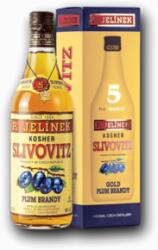 RUDOLF JELÍNEK Slivovitz 5YO Kosher Arany 50% 0, 7L