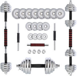  STC30 KRÓM SÚLYZÓKÉSZLET - SÚLYZÓ BŐRÖNDÖNBÖN 2x15KG HMS