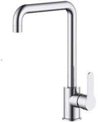 Sanimix Fjord álló mosogató csaptelep, inox (25.052.6IN)