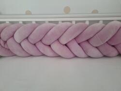  Halszálka mintás fonott rácsvédő - pasztell mályva, 180-420cm