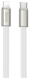 hoco. X125 cablu de date Tip-C - Tip-C, 100cm, ALB (X125_C_C_W)